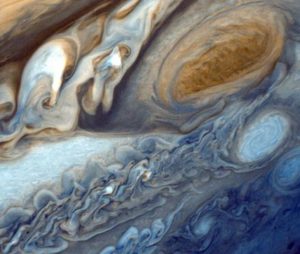 Close up of Jupiter's Red Spot